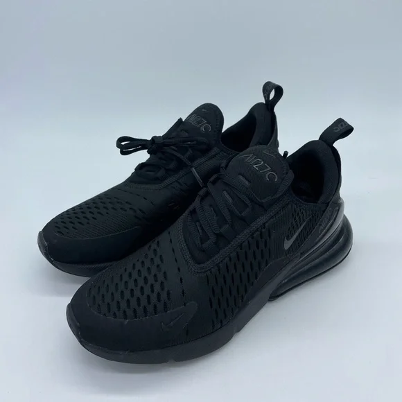 Nike Women’s Air Max 270 Triple Black 2018 - AH6789-006 NWOB - Picture 4 of 5